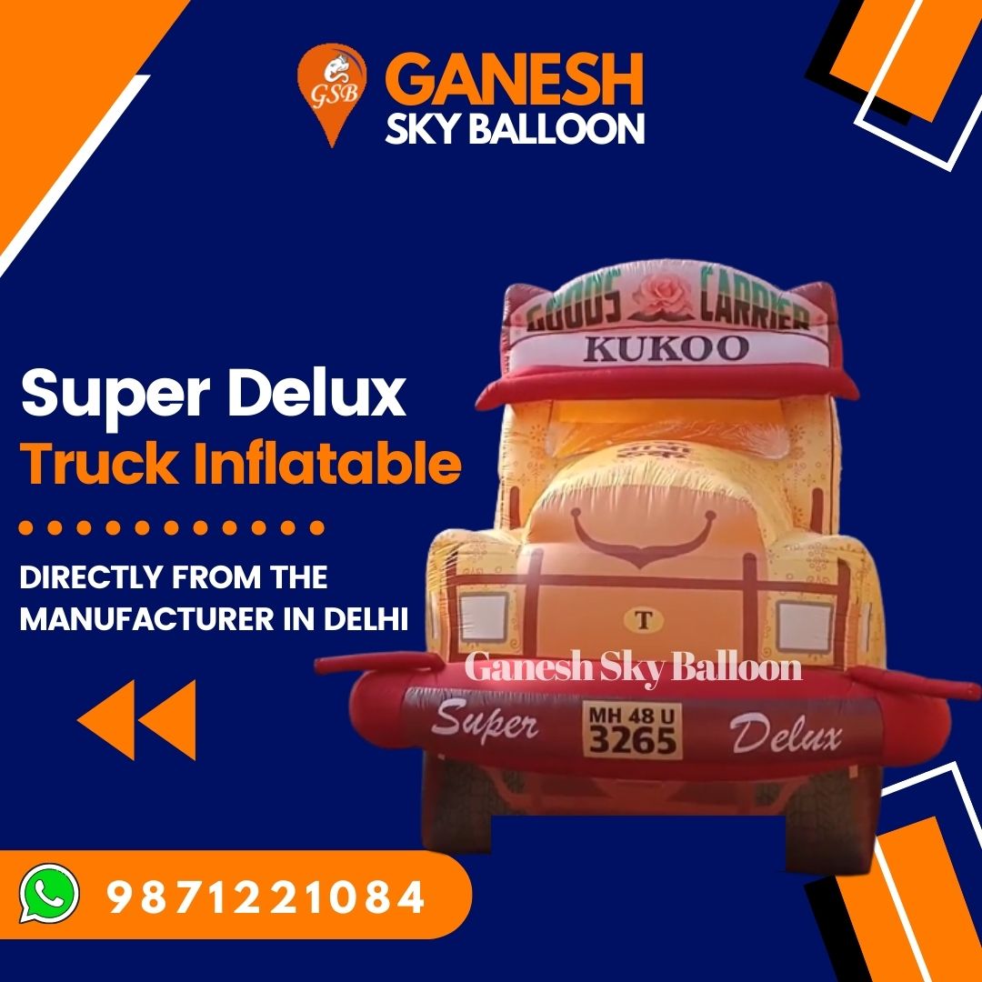 Super Delux Advertising Inflatable Truck
